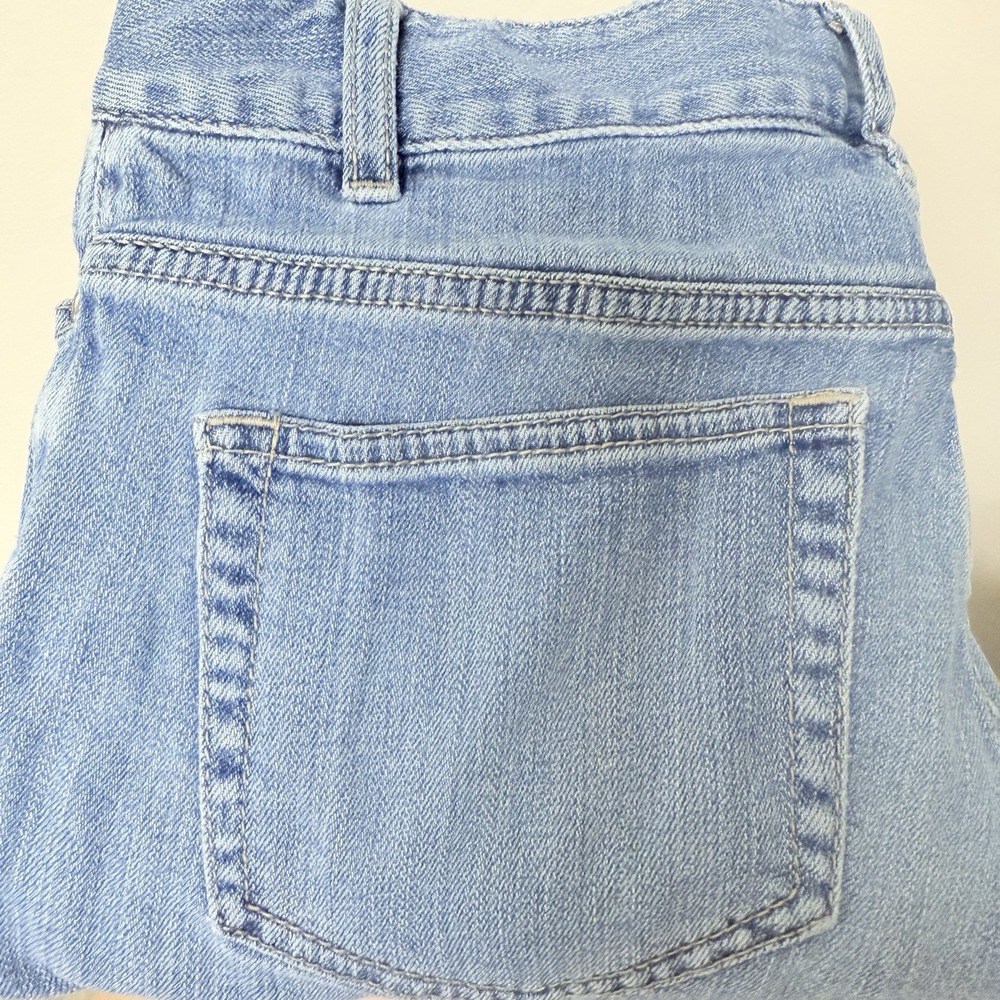J. Jill Authentic Fit Slim Jeans Womens 4 Petite Light Blue Excellent Stretch